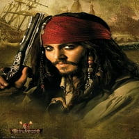 Disney Karib-tenger kalózai: halott ember mellkasa-Johnny Depp fali poszter, 22.375 34
