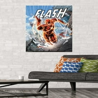 Képregények-A Flash-Központi Városfal Poszter, 22.375 34