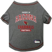 Háziállatok Első NFL Arizona Cardinals Pet Póló. Engedélyezett, ráncmentes, póló kutyák macskáinak. Foci mez