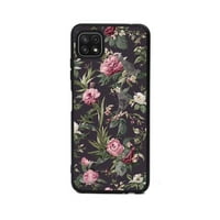 Sötét-virágos-Vintage-botanikai-madarak-s-belső-gumi telefon tok Samsung Galaxy A 5g női férfiak Ajándékok, Puha szilikon