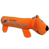 Háziállatok Első NFL Miami Dolphins Pet Tube játék