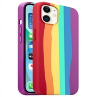 iPhone színes folyékony szilikon gél gumi tok