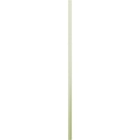 Ekena Millwork 1 8 W 30 H True Fit PVC, Három tábla keretezett tábla-N-Batten redőnyök, moha zöld