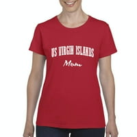Arti-Női póló Rövid ujjú-Amerikai Virgin-szigetek Mom