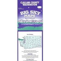 Big Sky Washington State County Maps Clallam