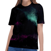 Galaxy pólók 3D nyomtatás Streetwear Férfi Női O-nyakú túlméretezett póló Harajuku gyerek pólók felsők ruházat