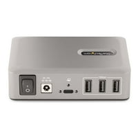 StarTech 10 portos USB-C Hub-USB-A USB-C-saját tápellátású w 65W tápegység-USB 3. 10Gbps-asztali Laptop USB Hub w USB-ha