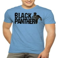 A Black Panther férfiak akciója rövid ujjú grafikus póló, akár 3xl méretű