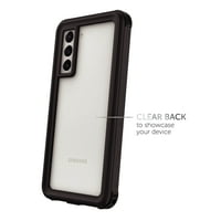 Test kesztyű Tidal vízálló telefon tok Samsung Galaxy S 5G-fekete tiszta