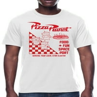 Disney Toy Story férfi grafikus póló, Pizza Planet