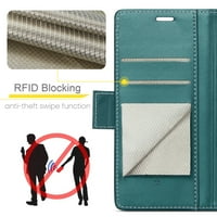 Wallet tok iPhone Pro ma 6.7 prémium bőr tok wih RFID blokkoló funkció kártya slot Kickstand mágneses csattal Ütésálló