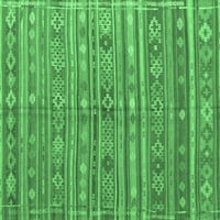 Ahgly Company Beltéri Téglalap Perzsa Smaragdzöld Hagyományos Terület Szőnyegek, 2 '5'