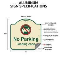 SignMission Tervező Sorozat Jel-Tűz Sáv - Nincs Parkolás