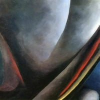 Absztrakció-O ' Keeffe-vászon vagy nyomtatott falfestmény
