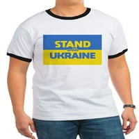 CafePress-Állvány Ukrajna Pólóval - Pamut Gyűrűs Póló