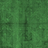 Ahgly Company Beltéri Tér Perzsa Smaragdzöld Bohém Terület Szőnyegek, 6 ' Tér