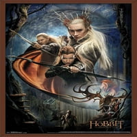 A Hobbit: Smaug Pusztulása-Csoportos Falplakát, 22.375 34